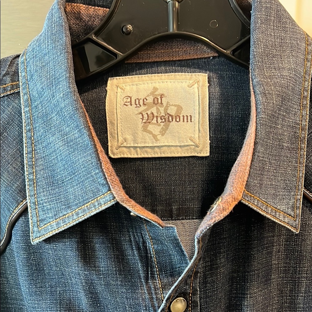 Age of Wisdom Denim Shirt
